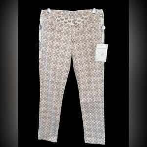 True Religion Womens Victoria Skinny Bohemian Floral Jeans